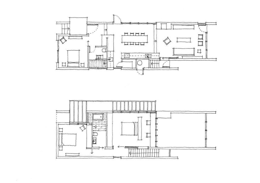 Box House floor plan
