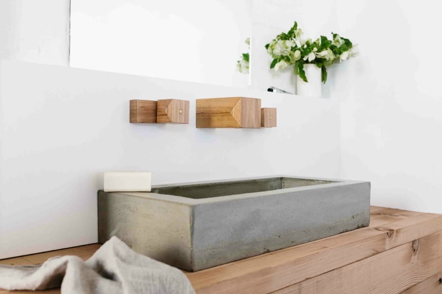 Wood Melbourne concrete bathware