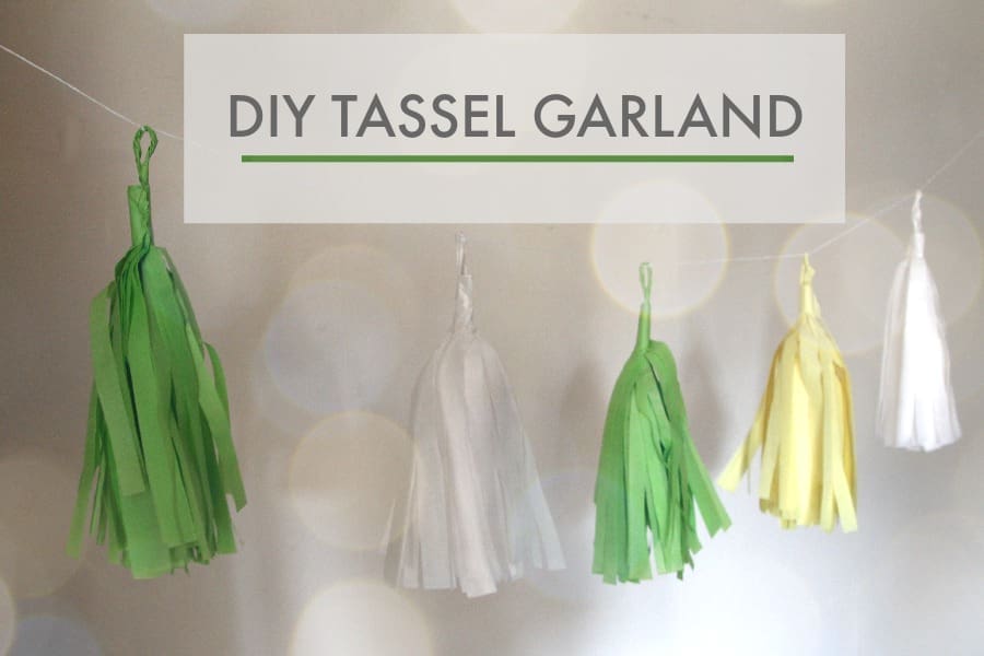 DIY Tassel Garland