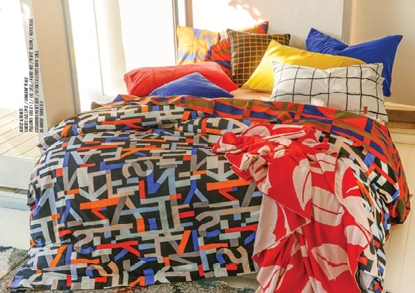 Graphic Kip & Co bedding