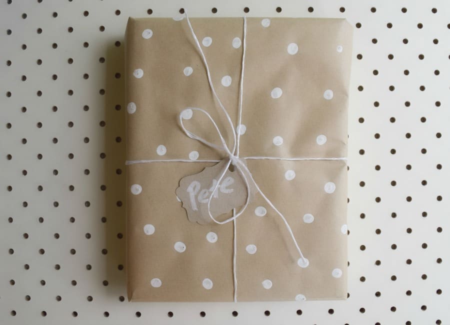 10 Christmas gift wrapping ideas 2014 polka dots