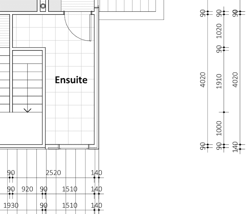 Ensuite design floor plan