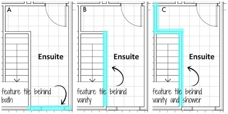 Feature tile options