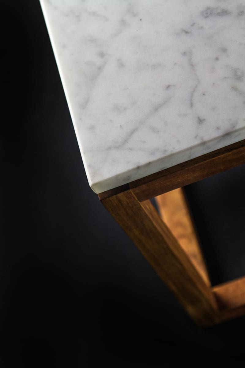 Marble top table