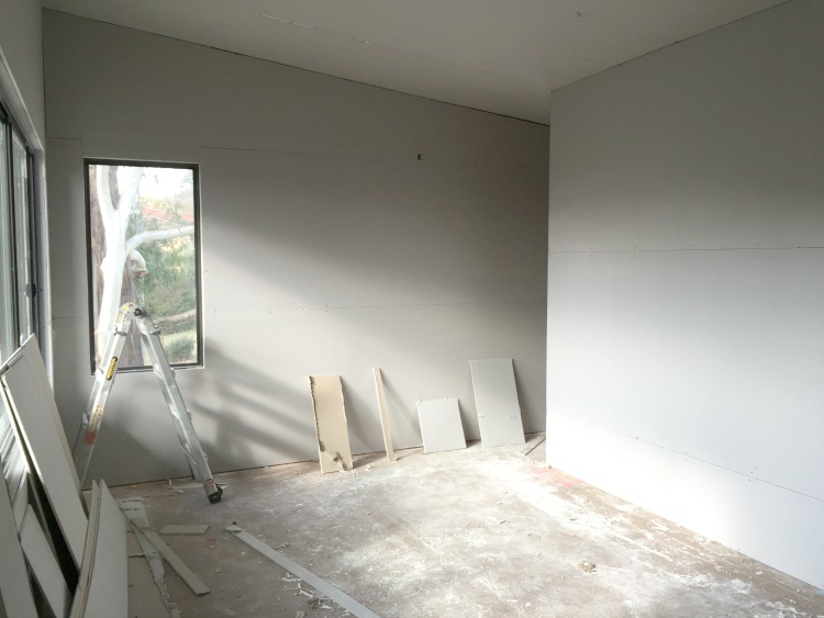 Master bedroom construction update