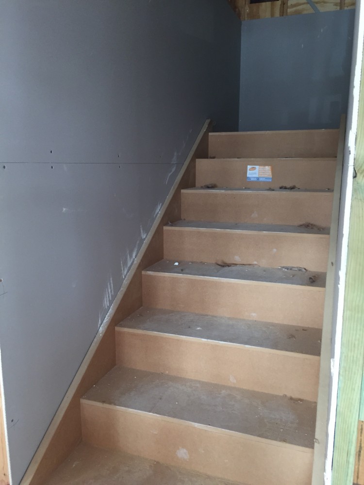 Stairs construction update