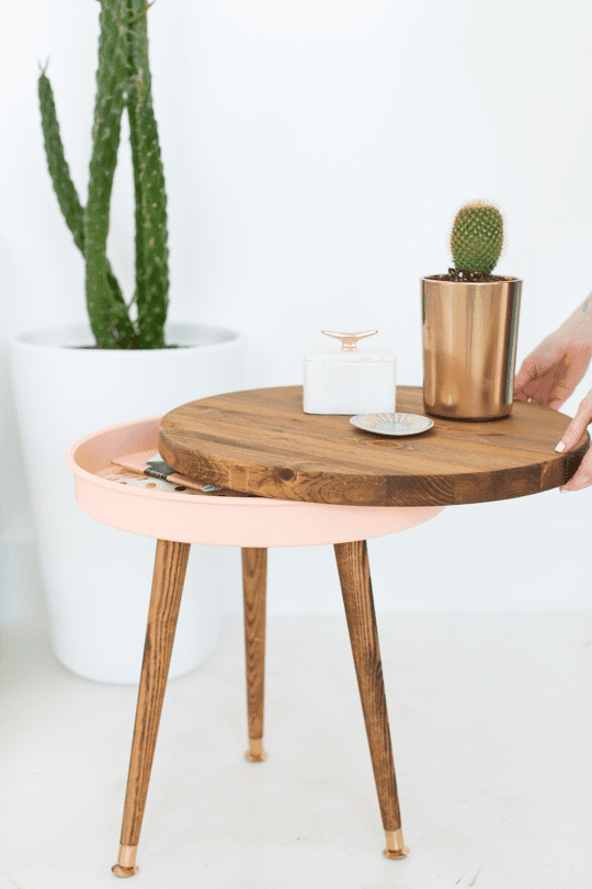 Mid century side table