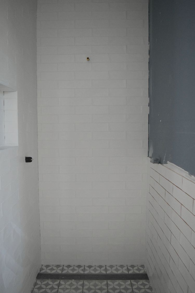 Ensuite shower Will my house ever be finished