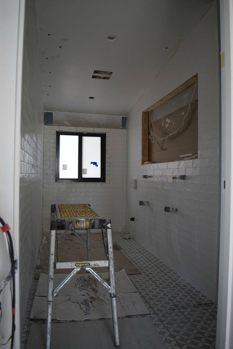 Ensuite in progress Will my house ever be finished
