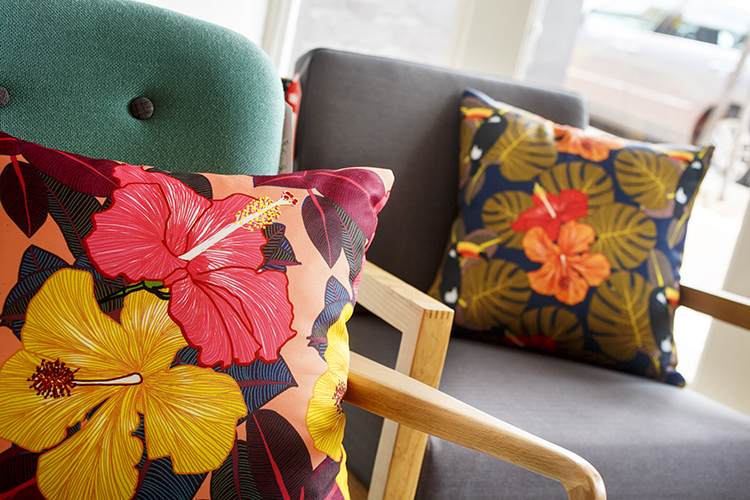 Floral cushions Megan Isabella