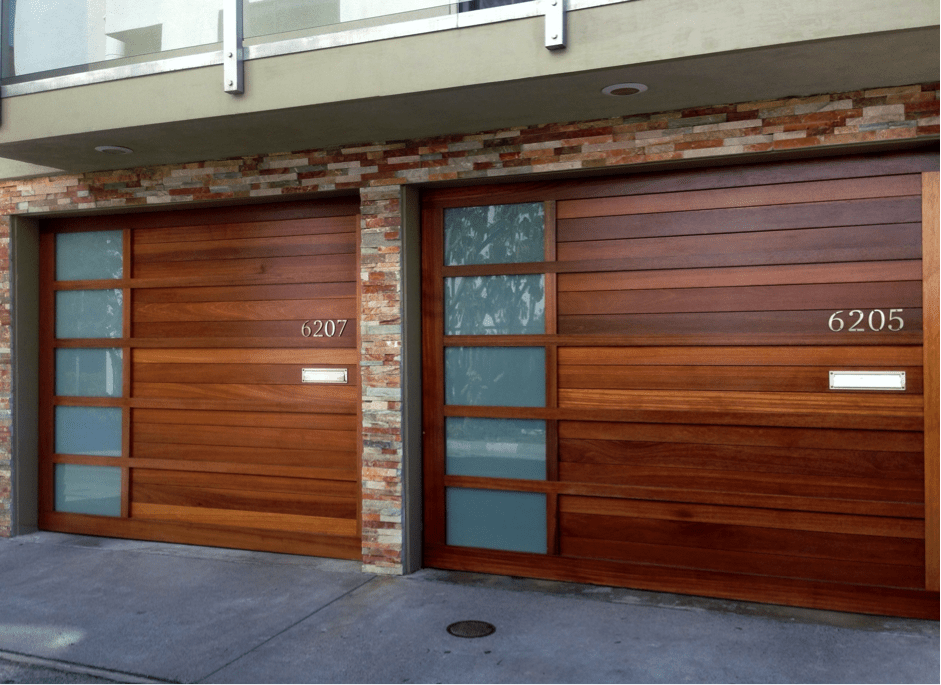 Cedar door