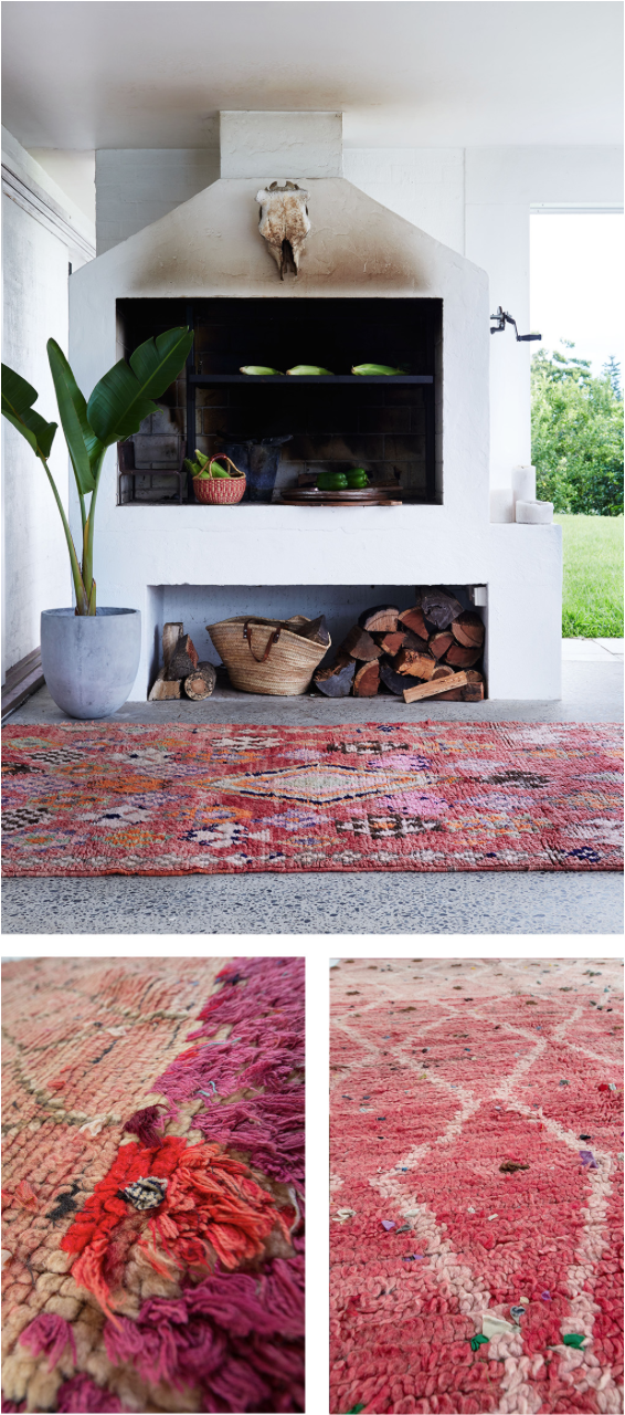 Moroccan rug trend