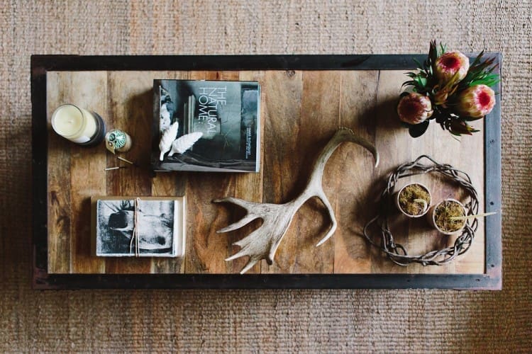 Emma Blomfield coffee table styling