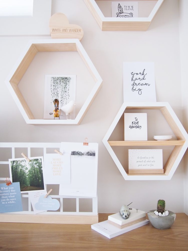 Hexagon shelf