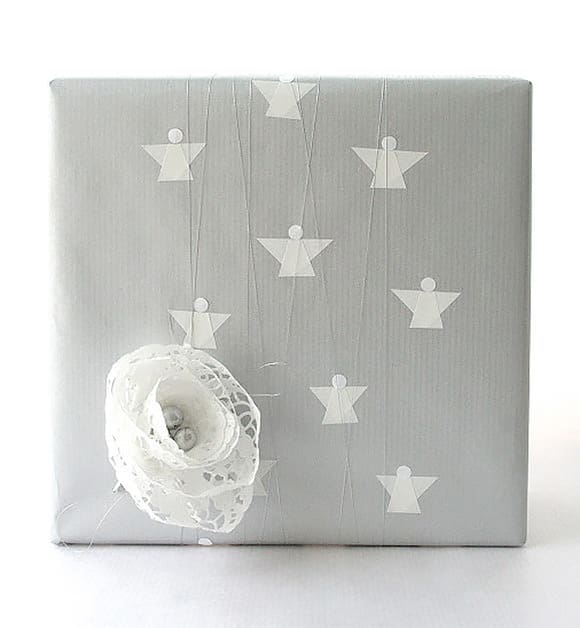 Angel gift wrap