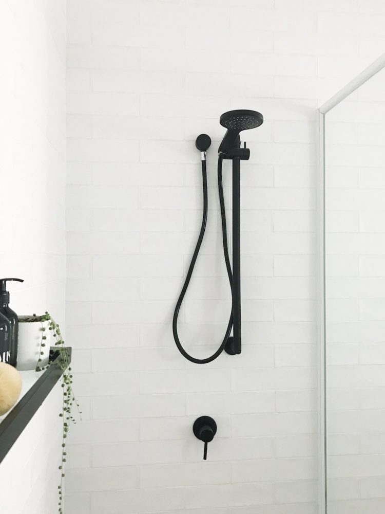 Black shower