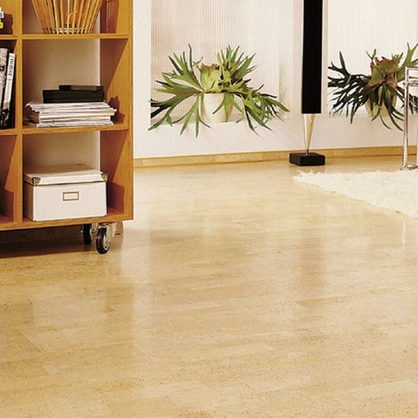 Cork flooring