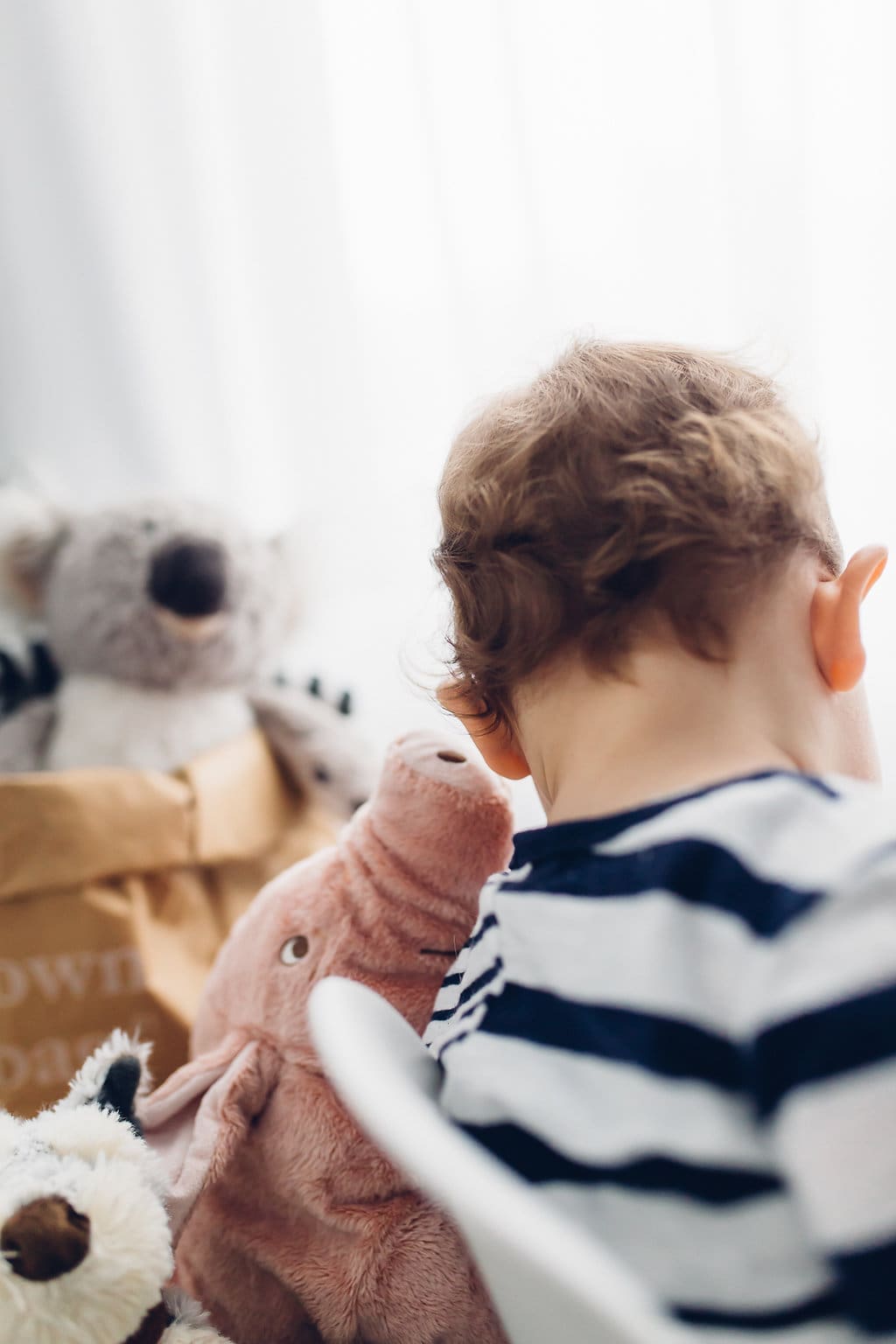 Unisex bear theme nursery