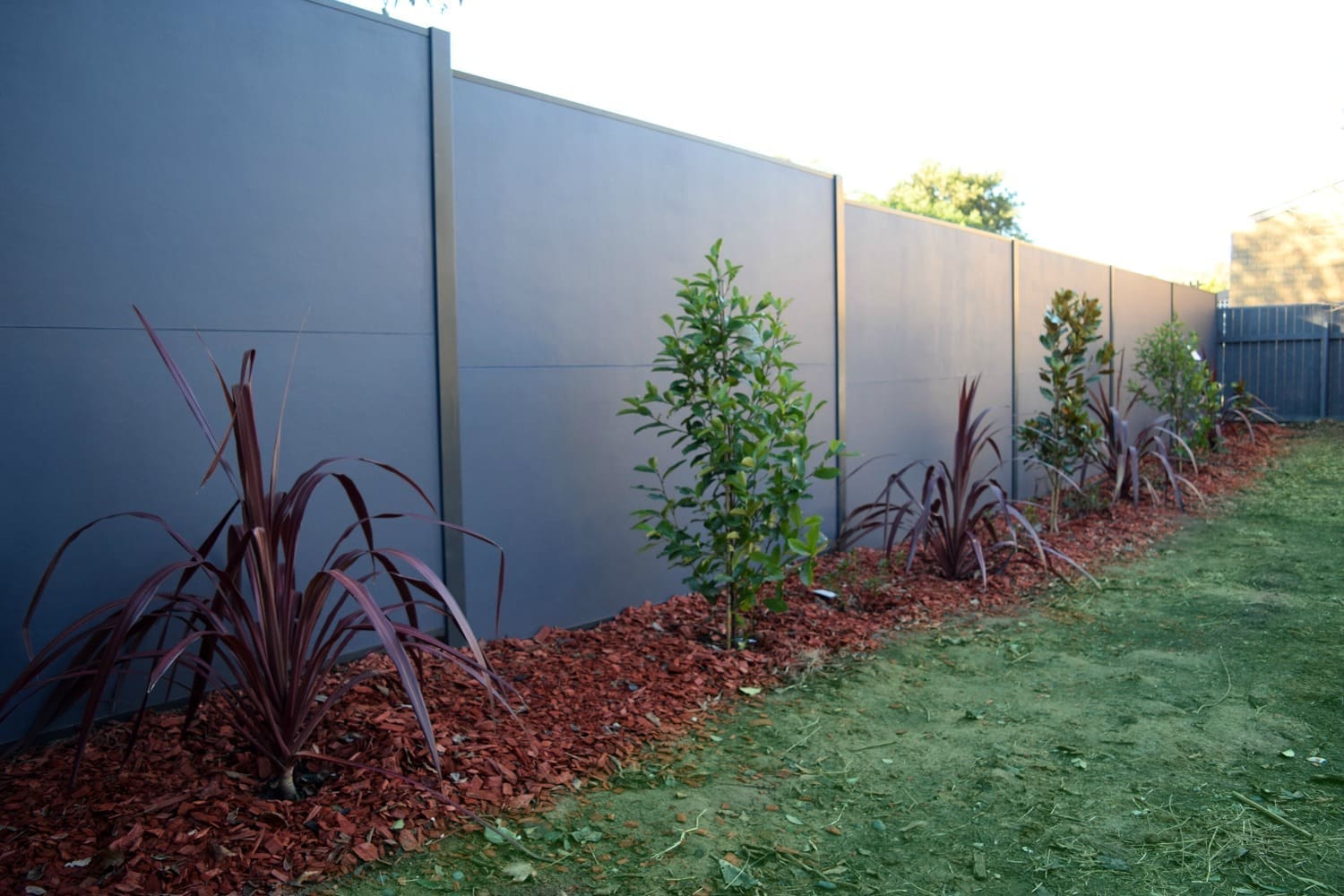 Contemporary DIY fence