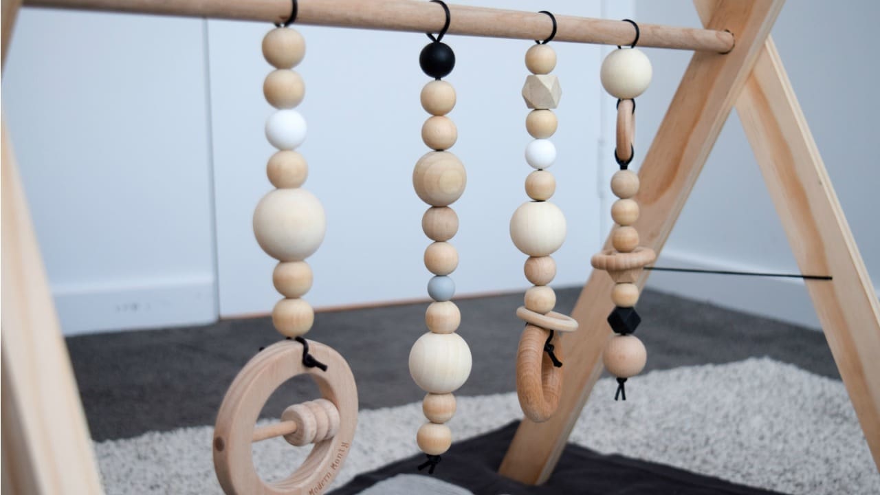DIY baby play gym Make a stylish timber play gym for your baby STYLE