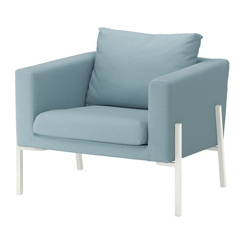 Blue armchair