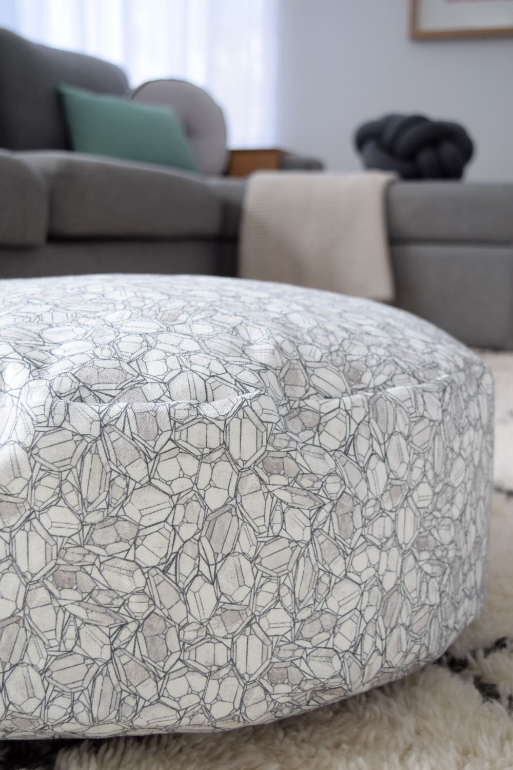 Kmart grey clearance cushion