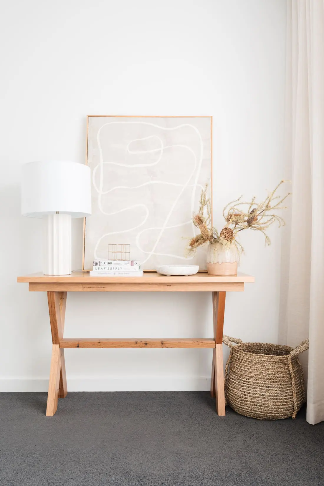 Styling a sideboard or hall table