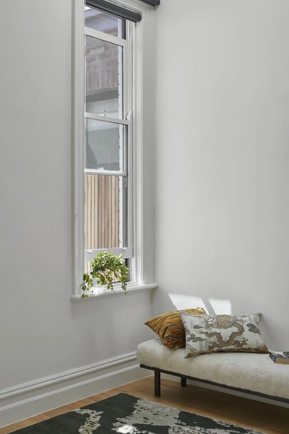 white window frame