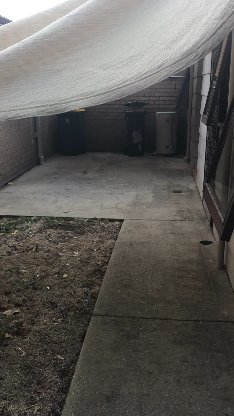 Front courtyard before