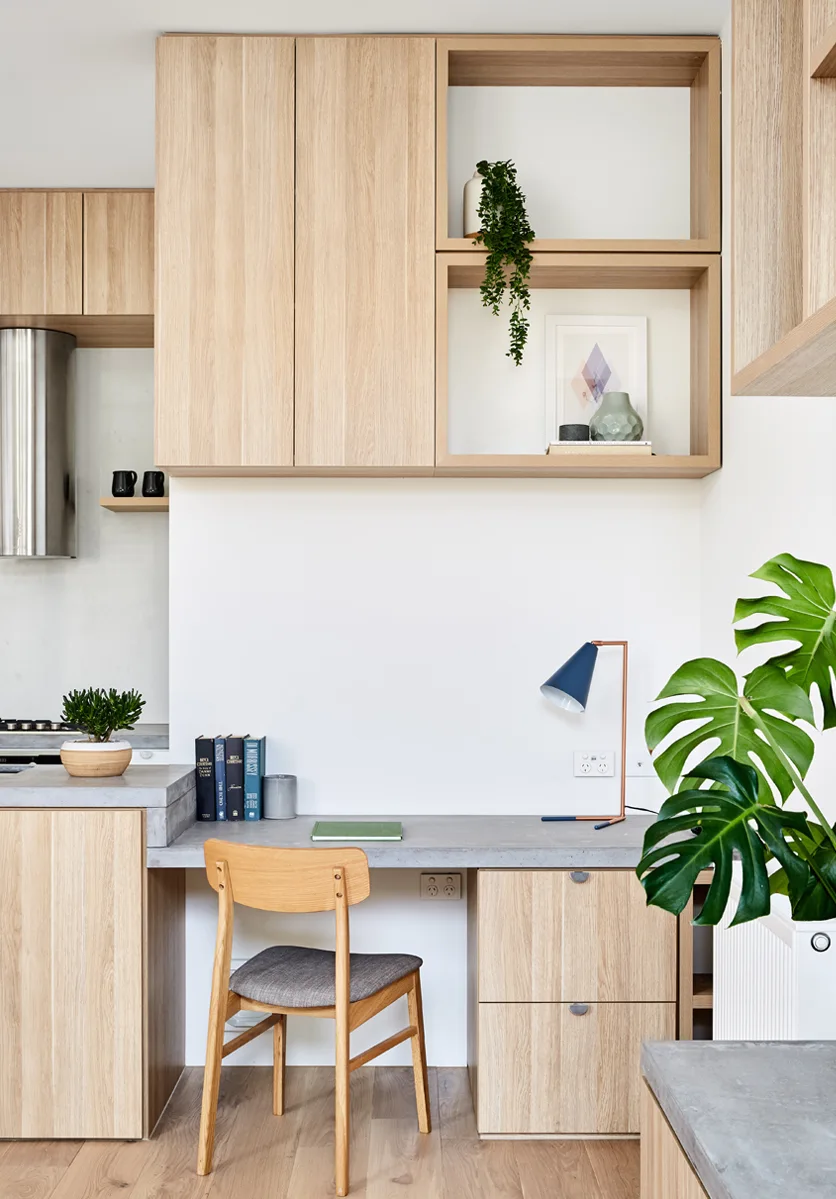 Dot's House_Atlas Architects_study nook in modest extension