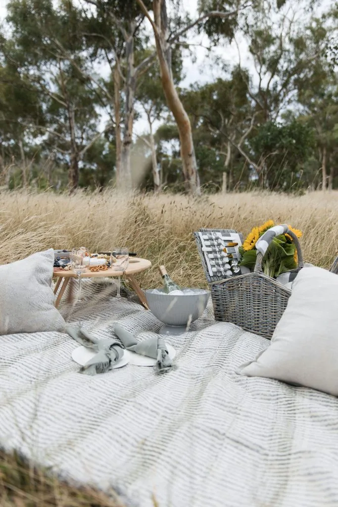 DIY picnic rug