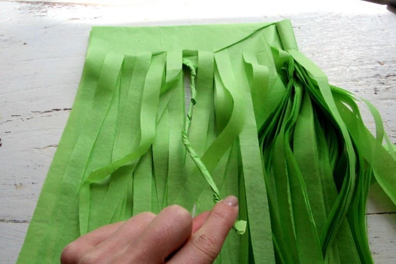 DIY tassel garland Style Curator