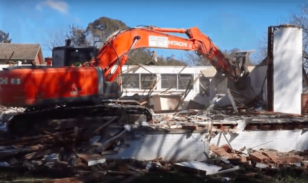 House demolition