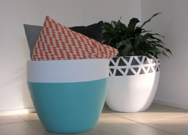 How to create a modern pot plant 2 looks
