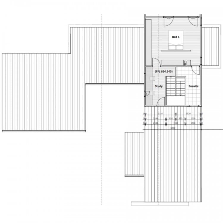 Main house upper level