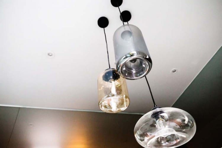 Michael and Carlene lights in ensuite