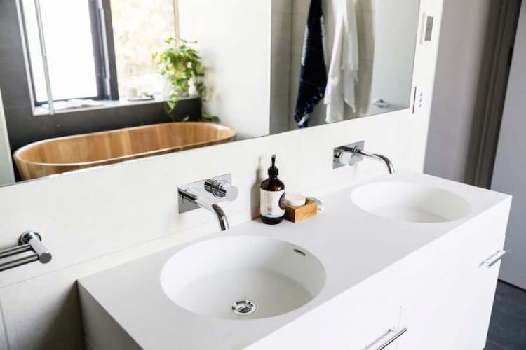 Simon and Shannon basin in ensuite