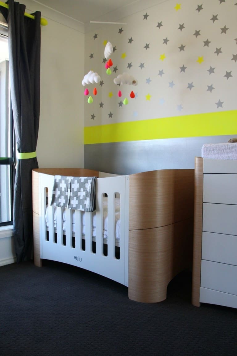 Real rooms: Naomi’s neon nursery | Style Curator