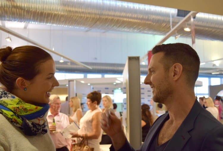 Gina meeting Darren Palmer