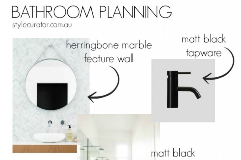 Bathroom planning feature