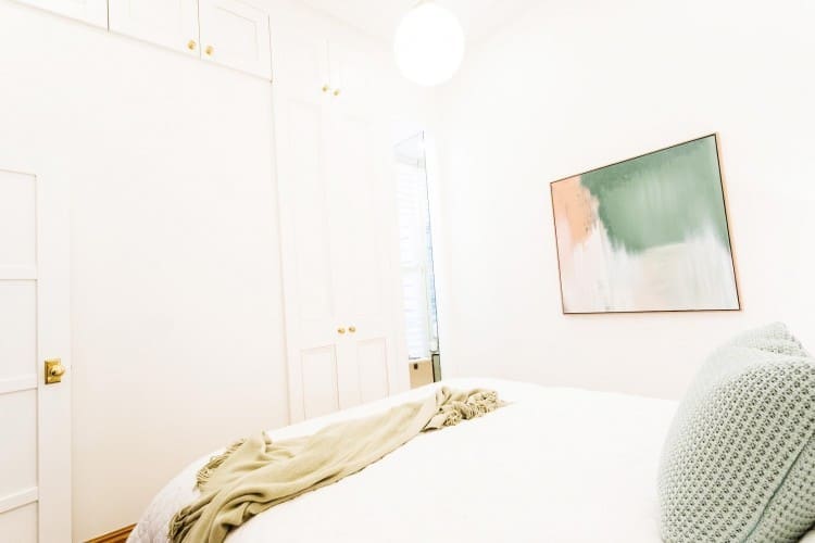 Jess and Ayden master bedroom