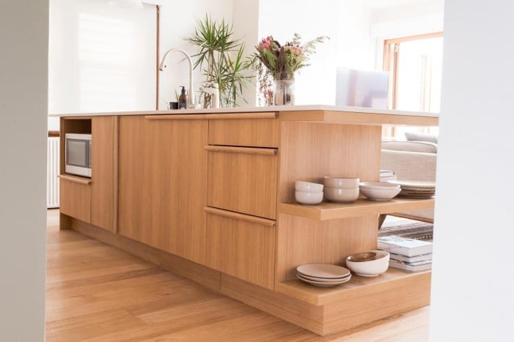 Josh and Jenna island bench