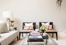 Living room armchairs