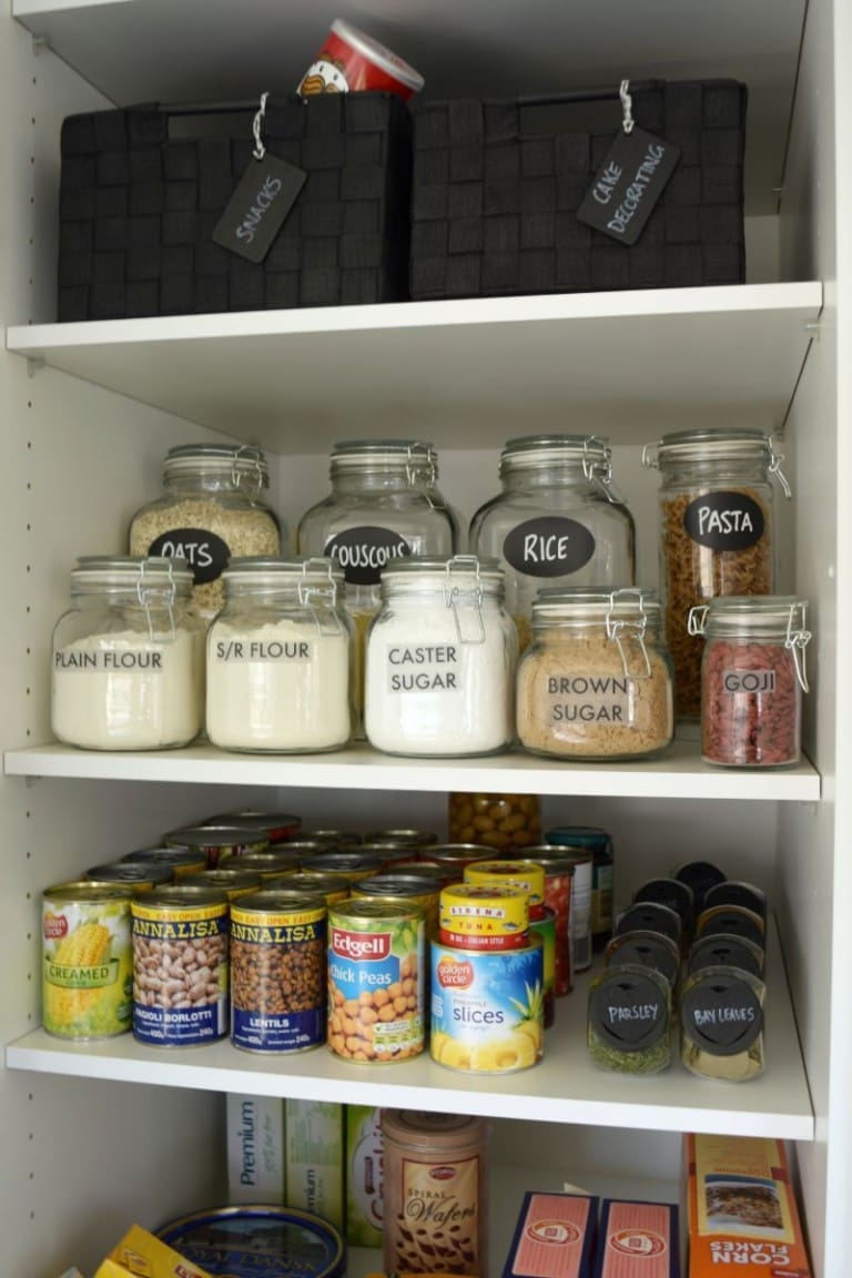 pantry declutter