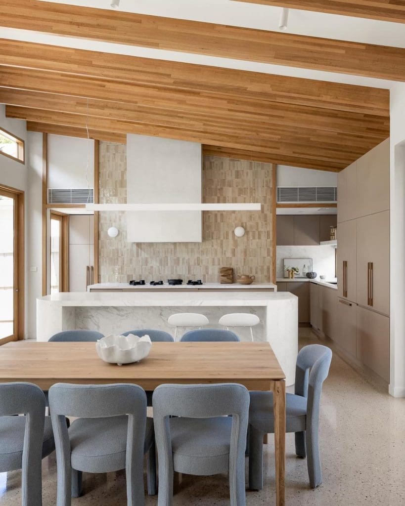 Arch Melbourne warm modern kitchen Minimising stress when selling