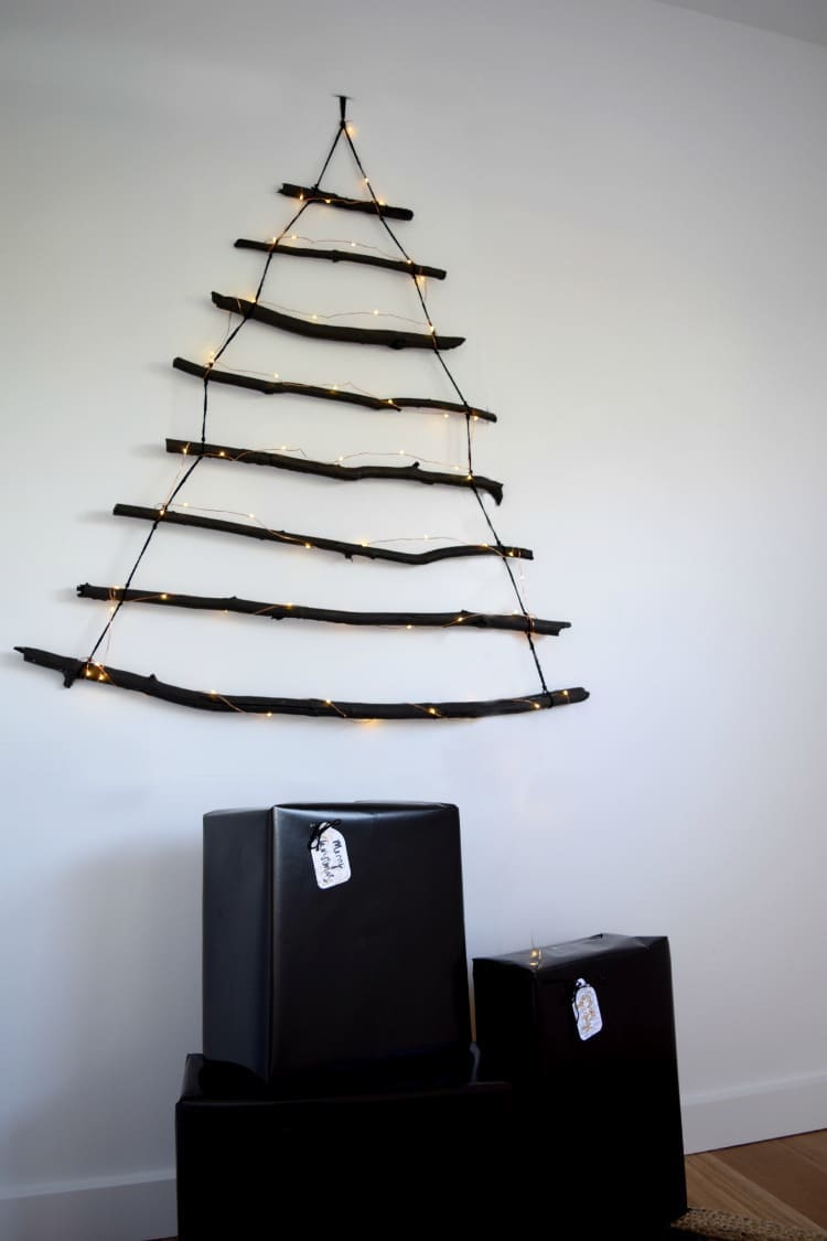 17 space saving Christmas  trees Alternative Christmas  