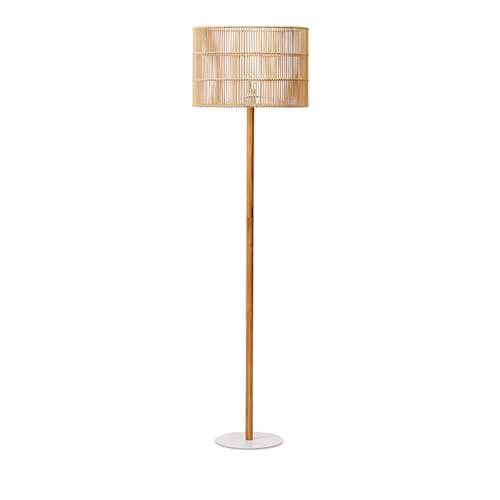 10 Stylish Floor Lamps From Luxe To, Rattan Table Lamp Kmart
