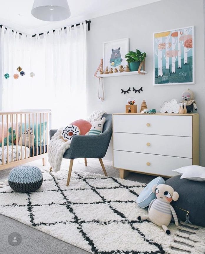 10 ways to create a stylish and functional nursery Nursery styling inspo