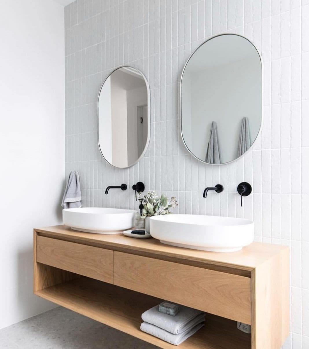 Bathroom styling inspiration From vanity styling to wall niche inspo