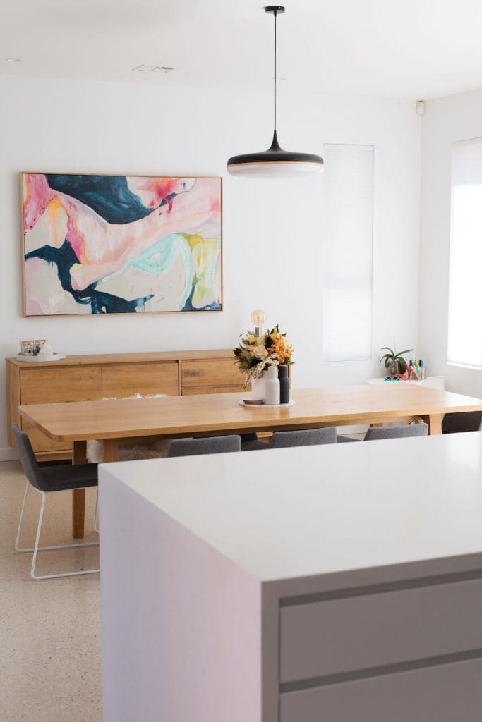 Dining area and kids play table